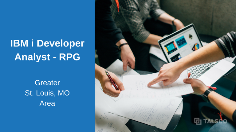 RPG Developer Job in St. Louis, MO area