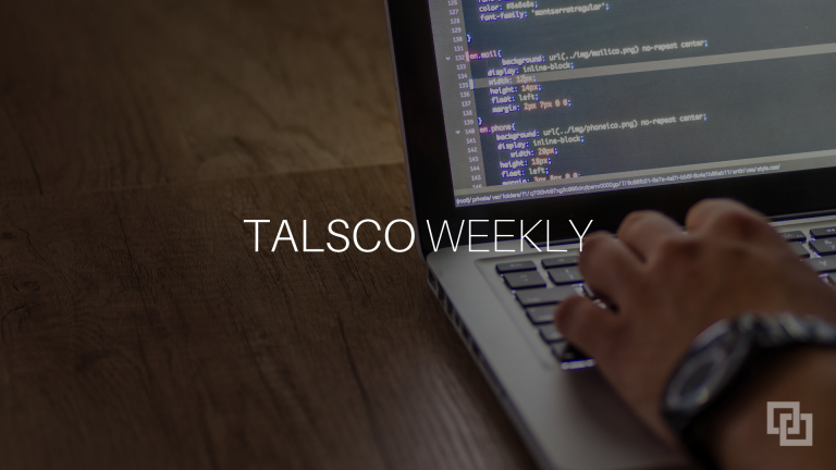 Talsco Weekly languages for web development