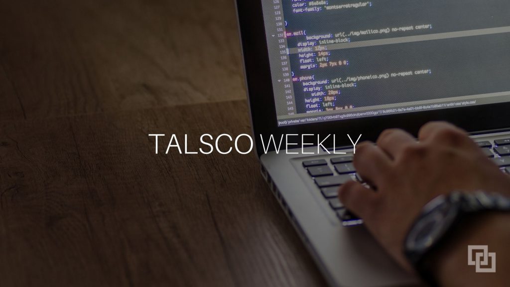 talsco weekly developer image