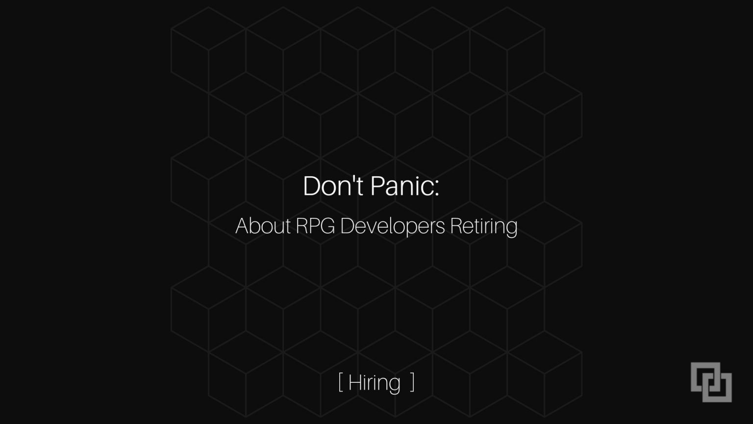 Don't Panic About RPG Developer Retirements: How Training and Open ...