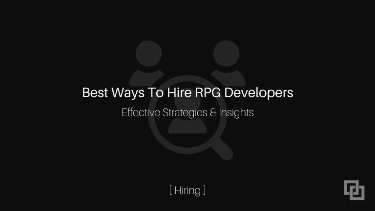 Best ways to hire RPG developers