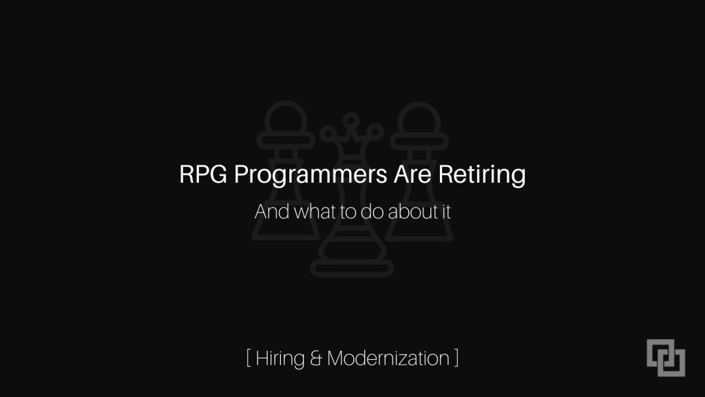 RPG developers are retiring and what to do about it